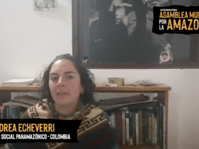 Autoconvocatoria a la Asamblea Mundial por la Amazonía – Andrea&nbsp;Echeverri