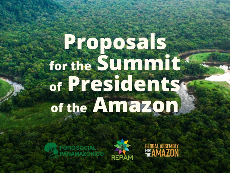 Proposals for the Summit of Presidents of the&nbsp;Amazon